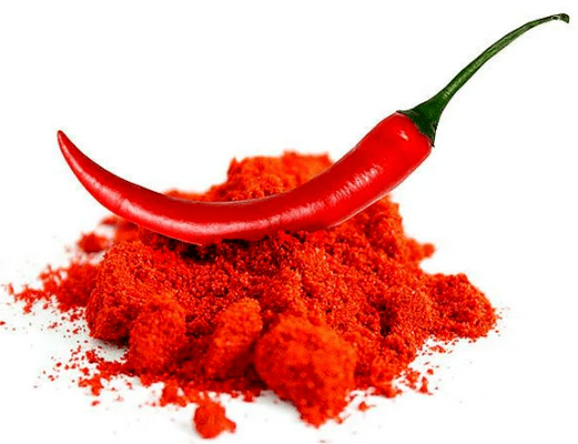 Extrakt z červenej papriky v Hondrocreame má hrejivý účinok