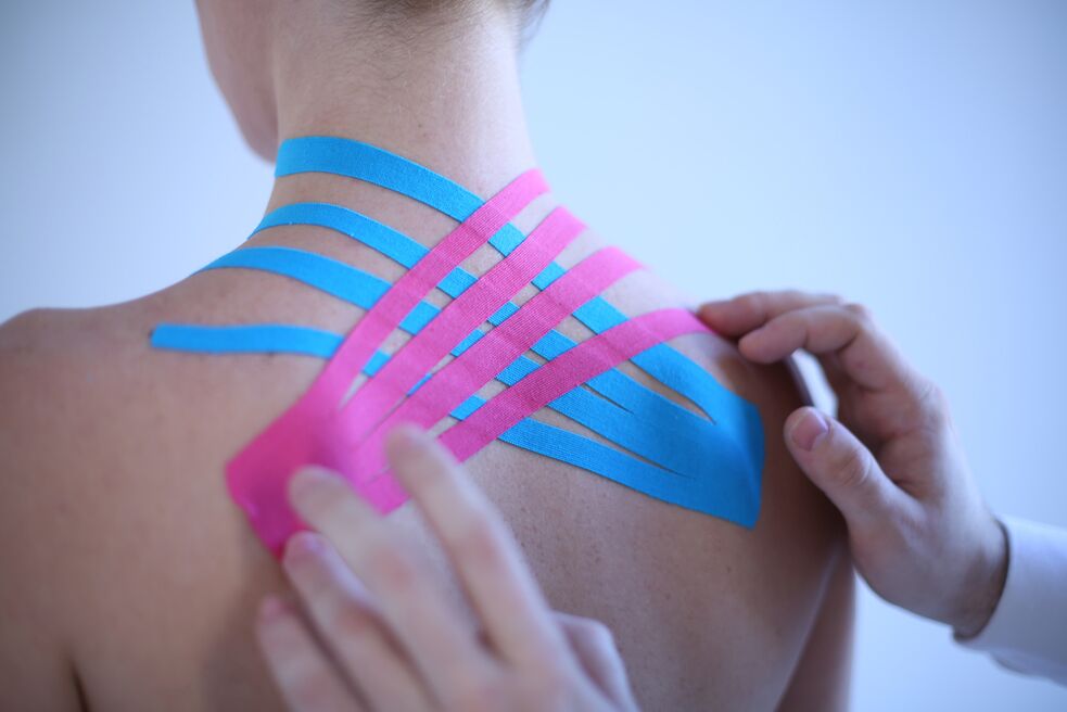 kinesiotaping pri spinálnej osteochondróze