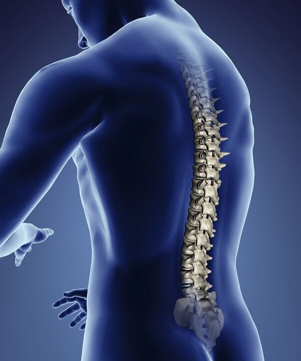 zovretý nerv v chrbtici s osteochonrózou